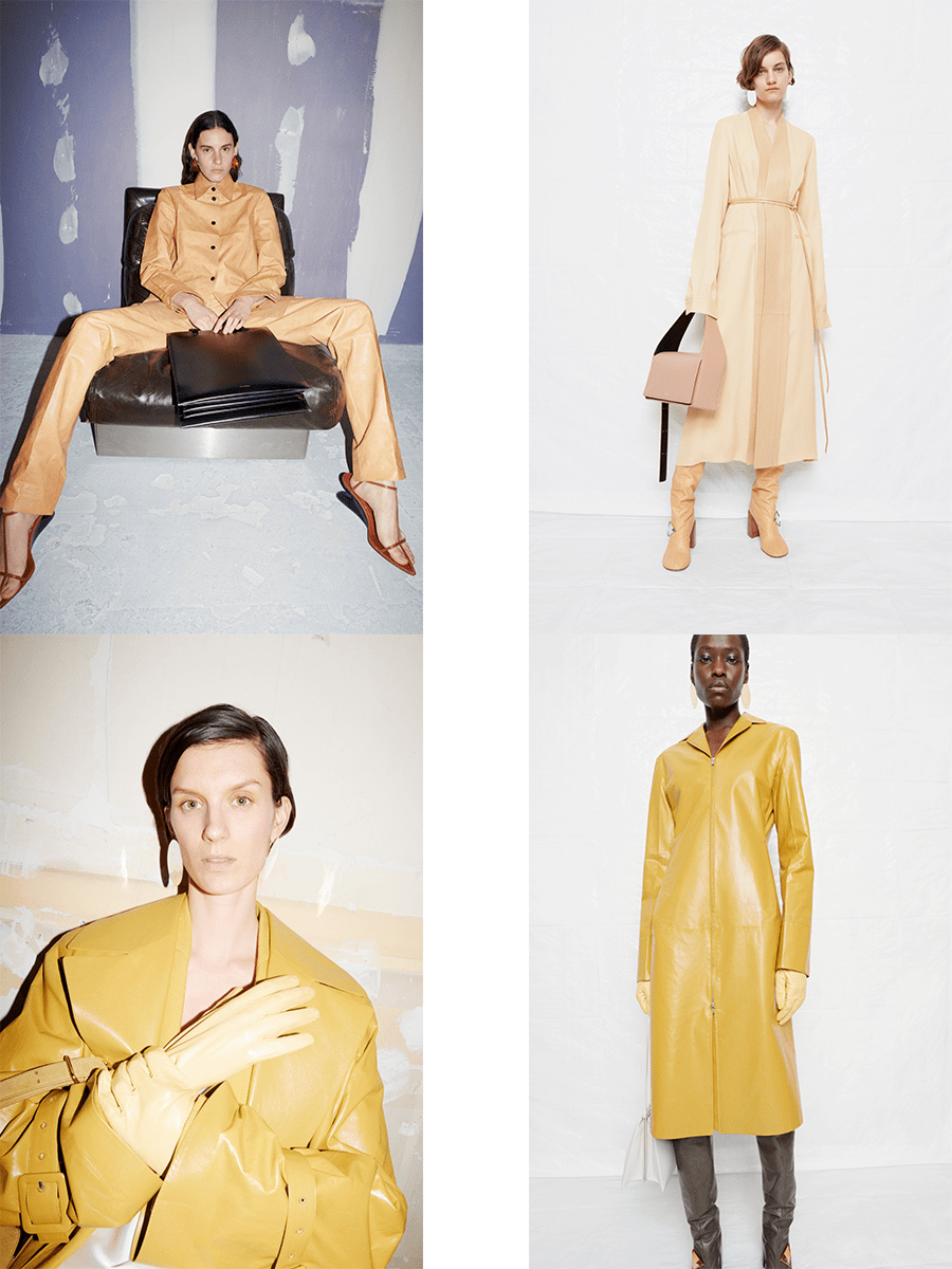 颜色 Jil Sander 2021秋冬，不安的元素更为有趣，拥抱戏剧性时尚