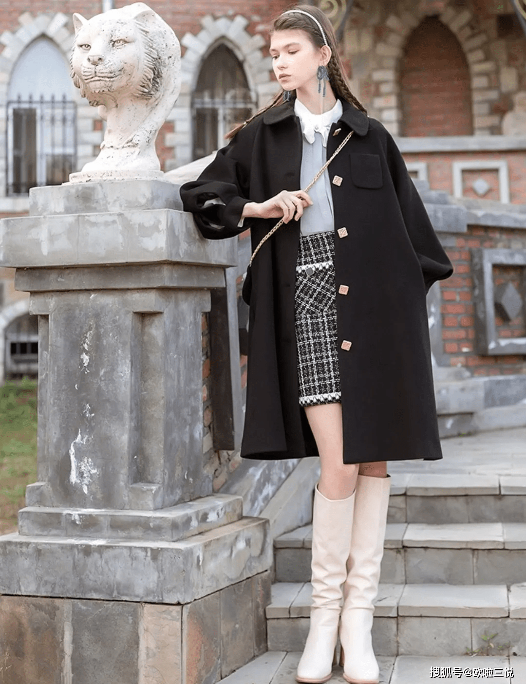 什么 大衣这样搭，太美了！