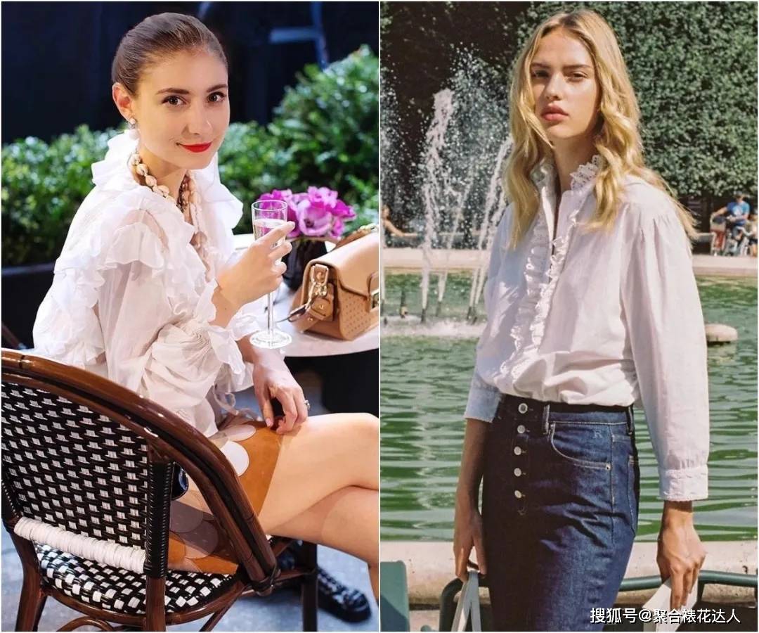 时尚 无论女人多大年纪,秋装这样搭配“法式衬衫+牛仔裤”才减龄,超好看