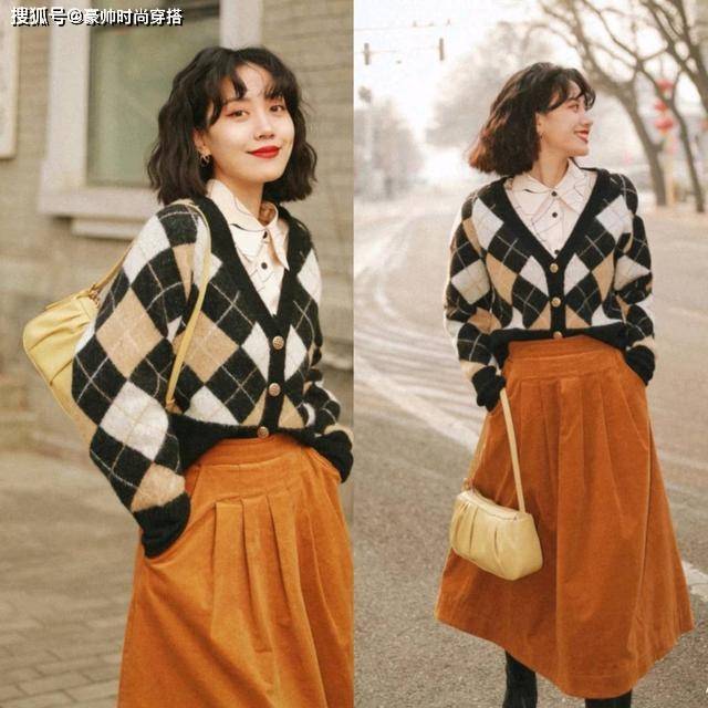 身材 40岁女人选择“半身裙”时,穿这3种版型,能达到显瘦的效果