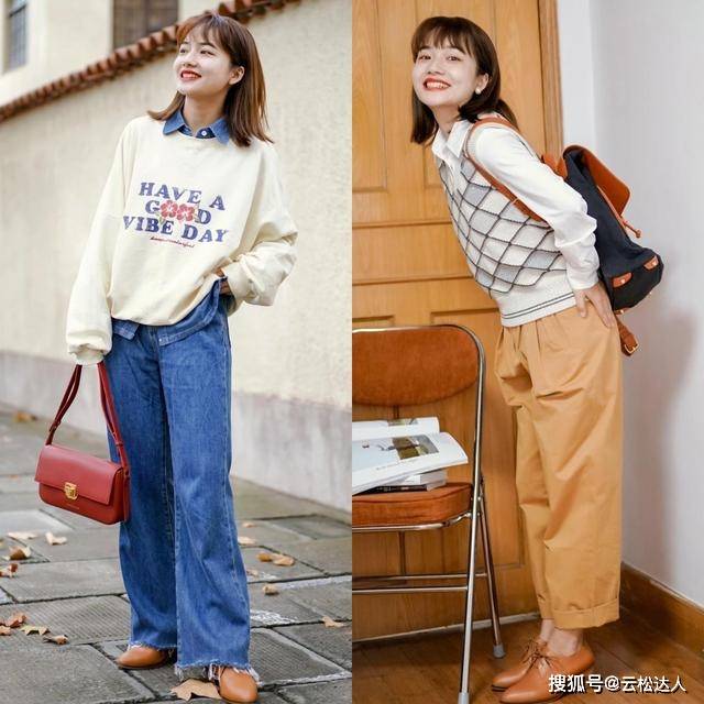 套路 她的身高只有155，却不按套路出牌，长裙、长裤都敢穿，值得借鉴