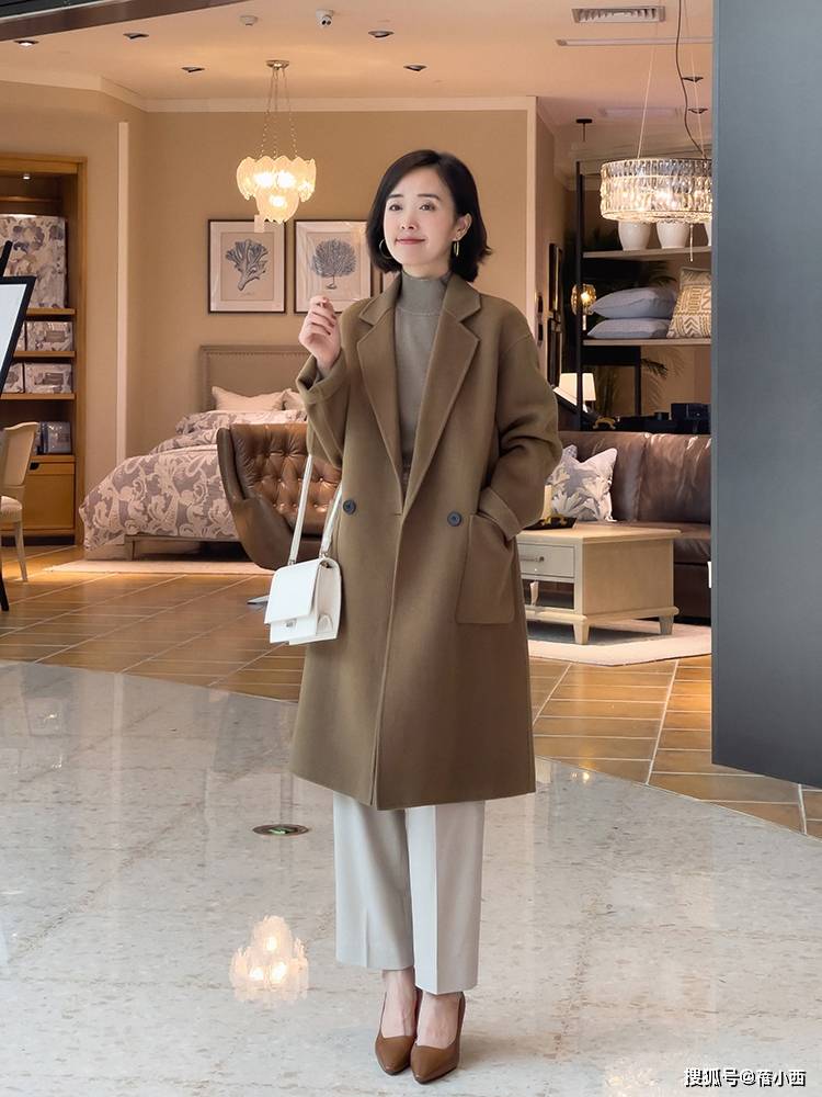 清爽 今年风靡的“大衣”搭配，轻松穿出优雅大女人韵味，减龄又有气质