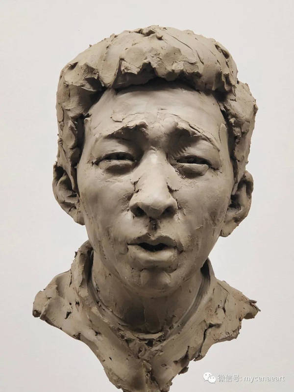 为您塑像之七丨田跃民雕塑作品欣赏(泥稿)_中国