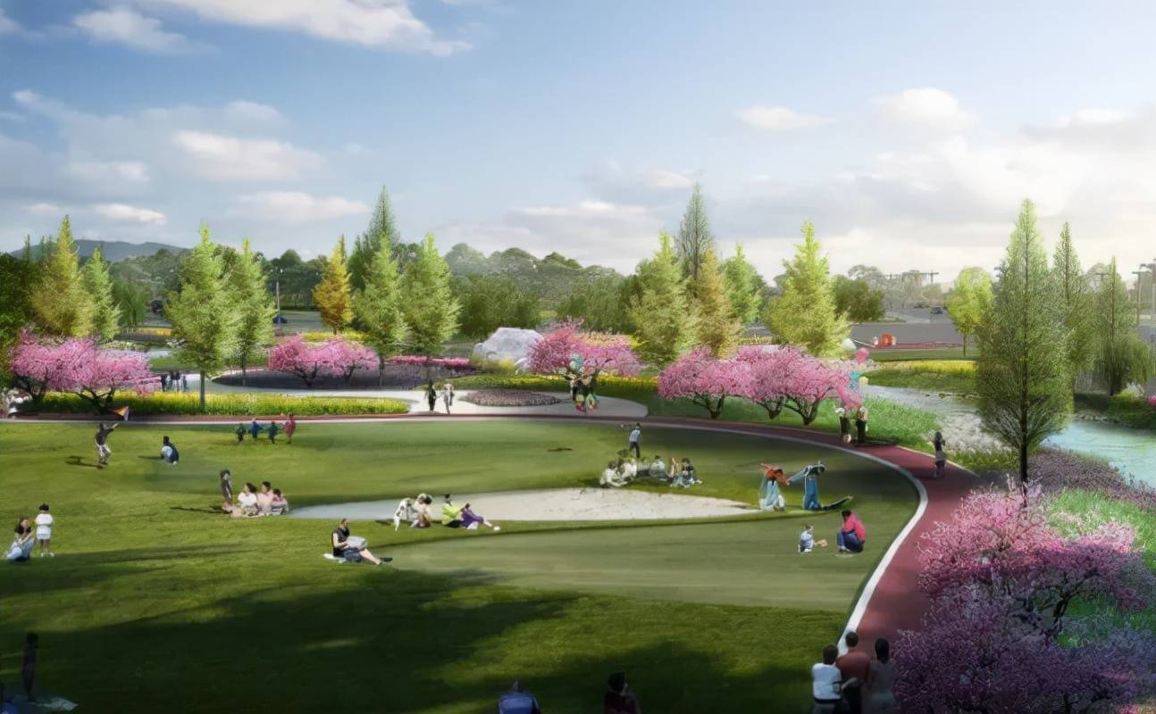 绵阳科技城新区占地39万㎡这个生态湿地公园开建了