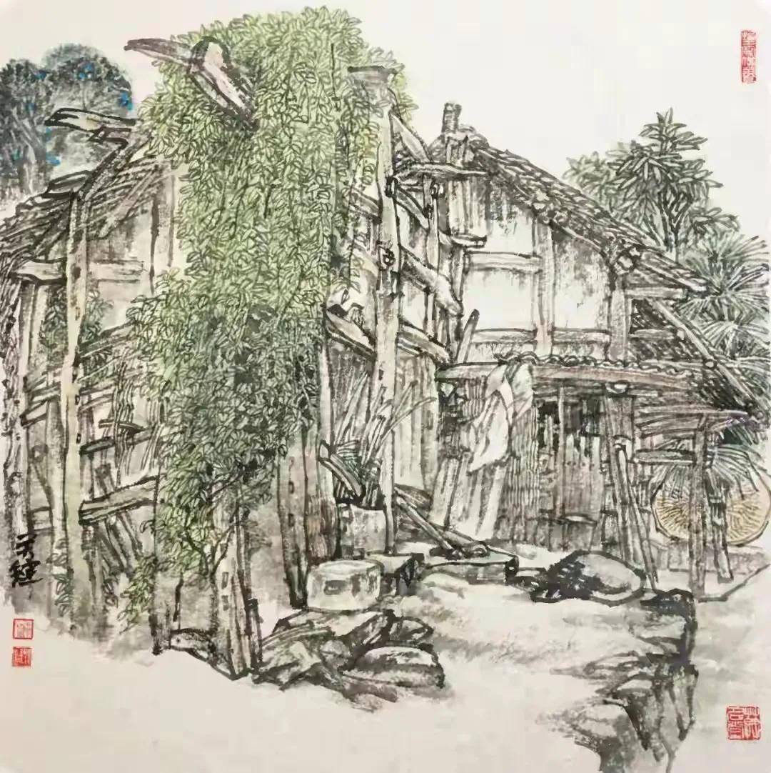 小样|巴山渝水情丨重庆丨谢关键作品欣赏