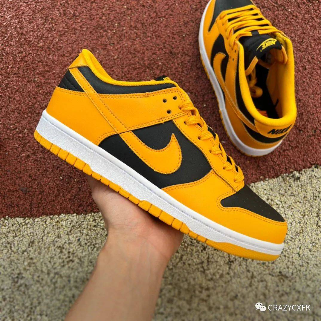 耐克nikedunklowgoldenrod黑黄武当复古低帮滑板鞋