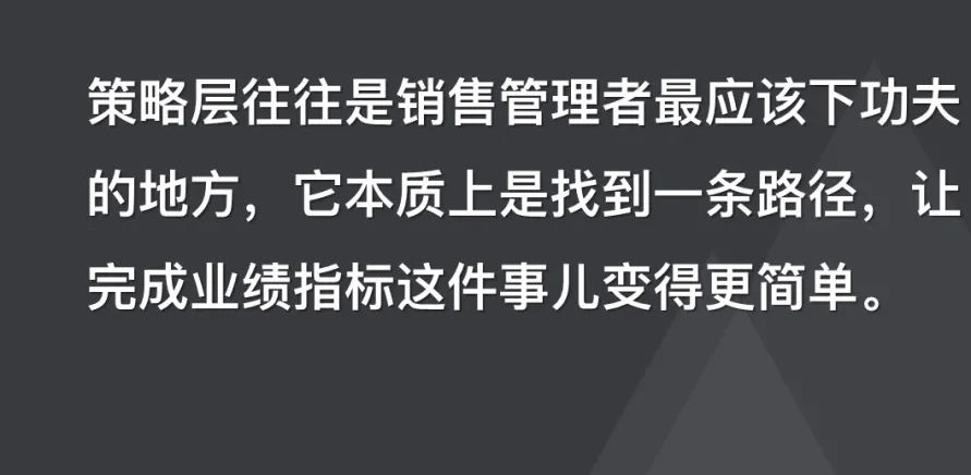 所謂銷售管理就是讓業績可控