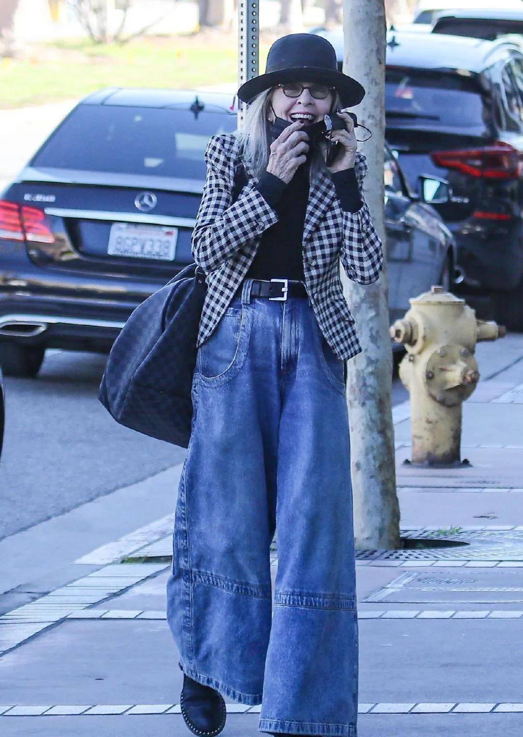 Keaton 无惧年龄的好莱坞演员黛安·基顿如何穿出自己最美的样子?