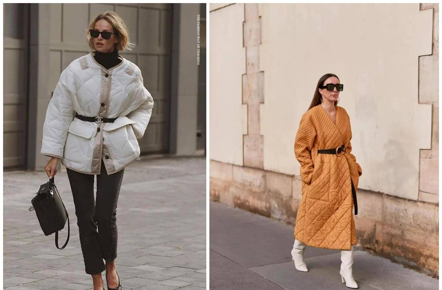 细节 刘雯、迪丽热巴、赵露思集体“带货”，绗缝棉服怎么穿才好看？