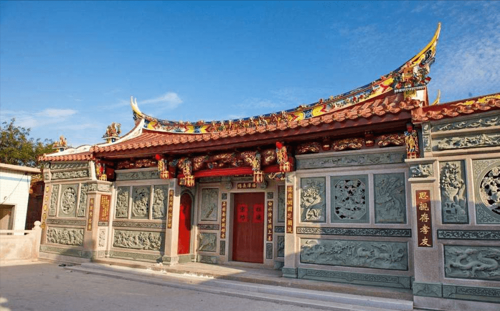 祠堂建筑常用到的石材浮雕有哪些_潮汕