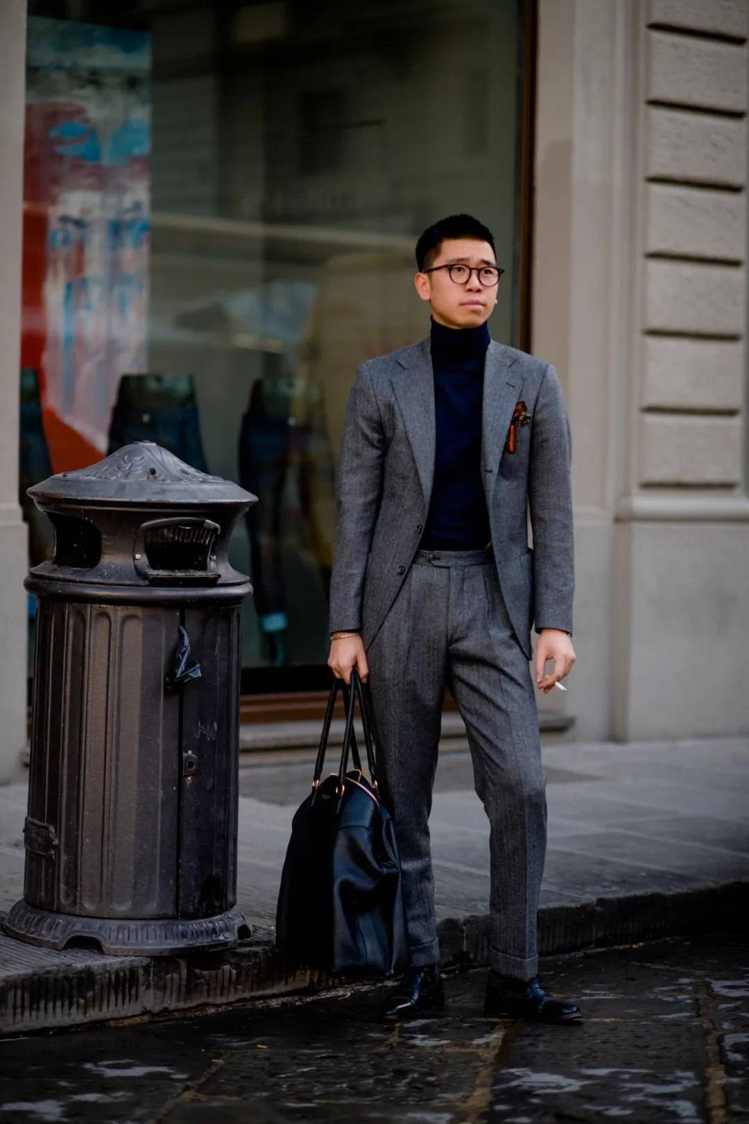 看了pittiuomo才知道全世界最有腔调的男人们秋冬都这么穿