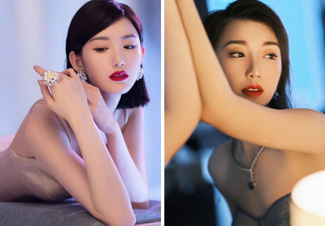 路线清纯小花怎么变成这样了？她到底动了哪里？