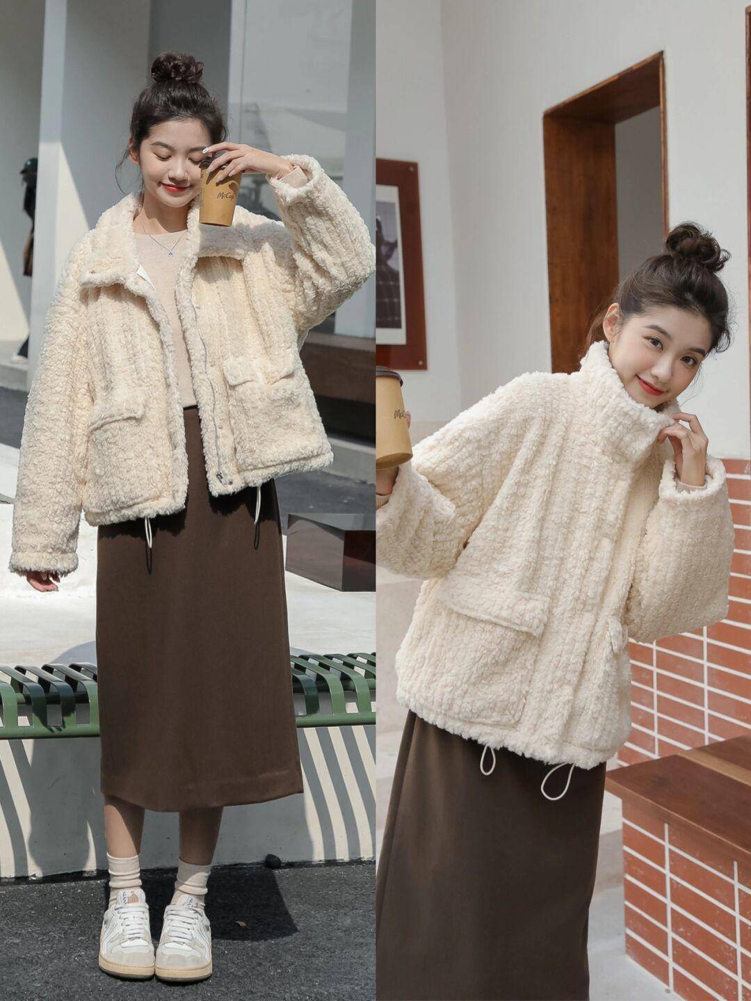 羊羔 普通女生冬天怎么穿才洋气？看看这些穿搭造型，日常实用又显气质