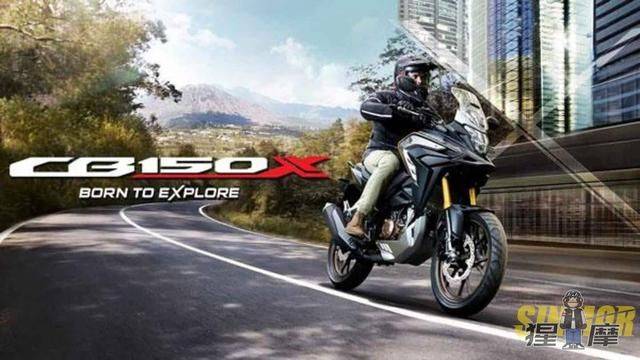 本田CB150X印度首发 本田首款150cc探险旅行车 CBX排量最小摩托车