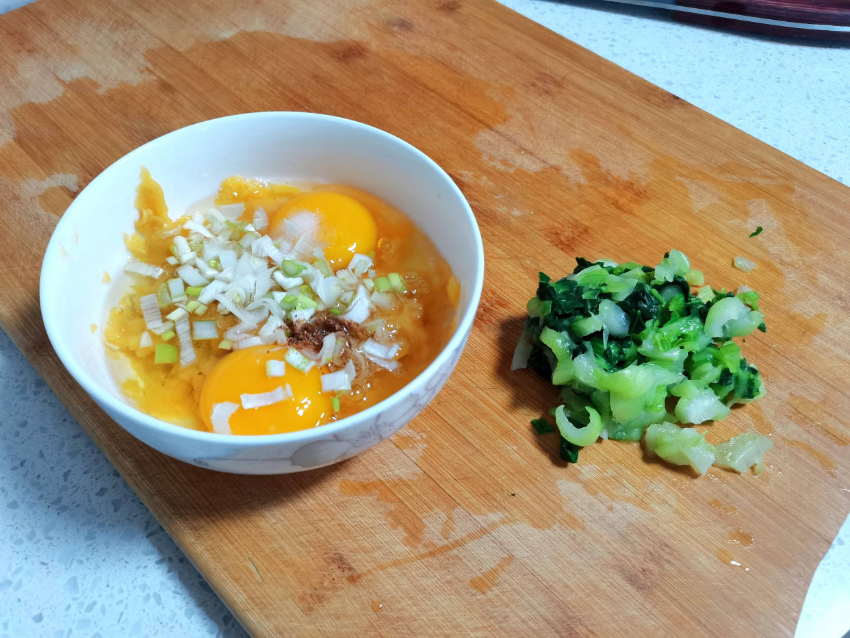 蔬菜|2人早餐,只有3样,丈夫说我做的早餐最香