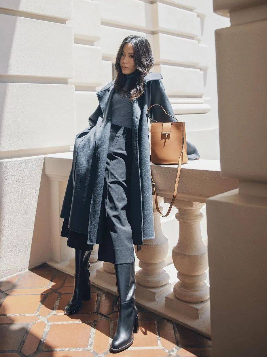 属性 你穿对“高领衫”的样子，真高级！