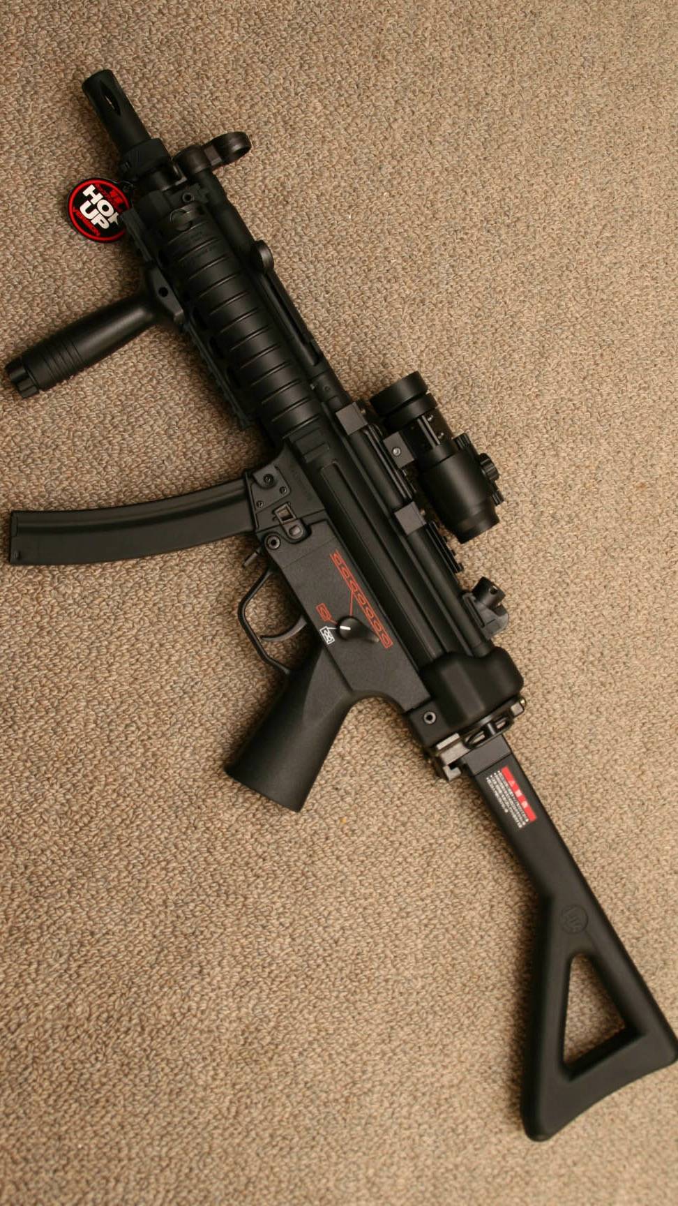 黑克勒-科赫最著名及制造量最多的枪械产品:hk mp5
