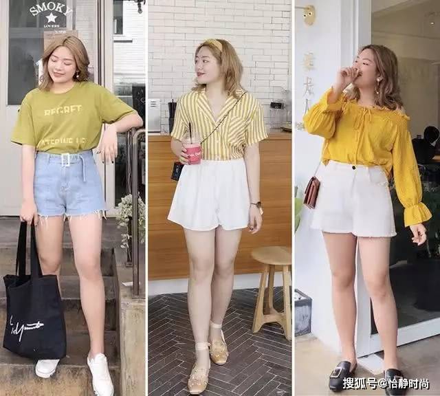 微胖的女人:别整天穿紧身裤,教3个穿搭方法,减龄显瘦_衣服