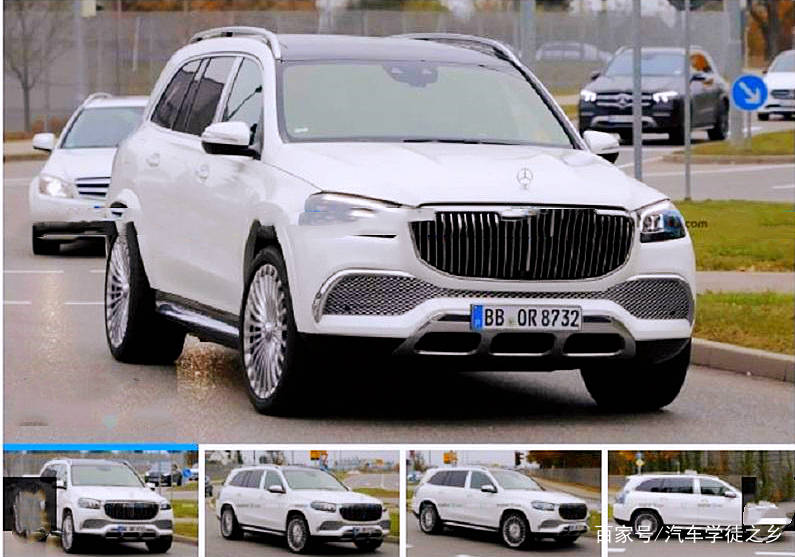 新造型更霸气 奔驰 M Benz 小改款旗舰休旅现身 Maybach