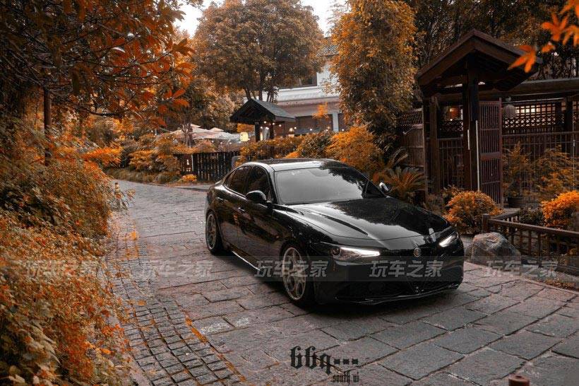 步入姿态党的门槛 阿尔法·罗密欧giulia改装案例