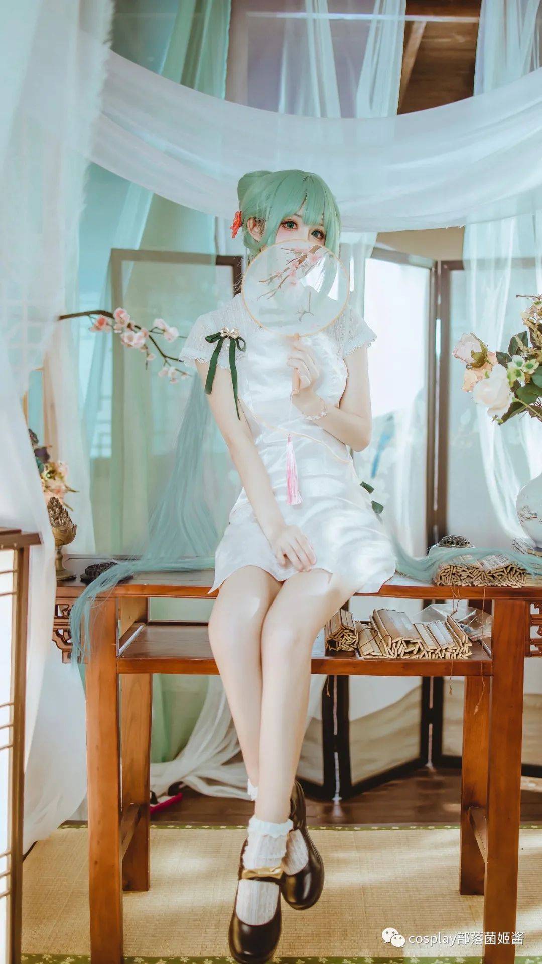 cos:初音韶华旗袍cos正片@衣衣