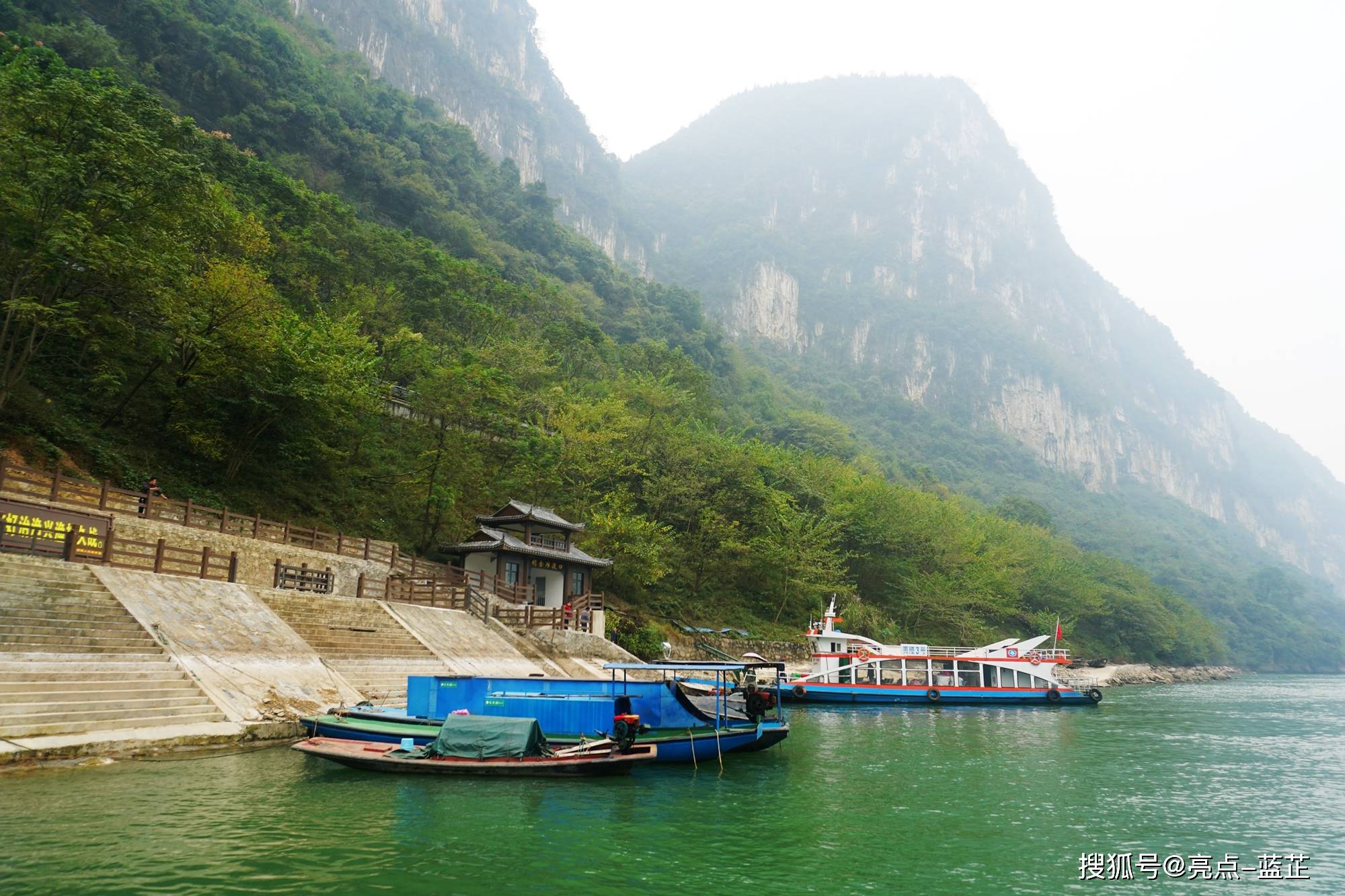 超治愈的绿水青山,三峡人家被称作湖北小九寨之龙进溪_景区