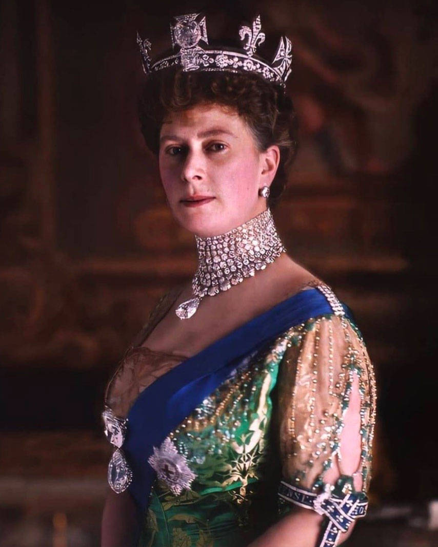 打开皇室的珠宝盒——英国史上最壕的王后_玛丽