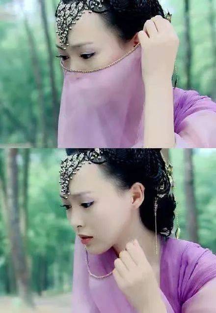 黎姿|10位古装剧中戴面纱的女子，有人惊艳全场，有人自觉丑陋