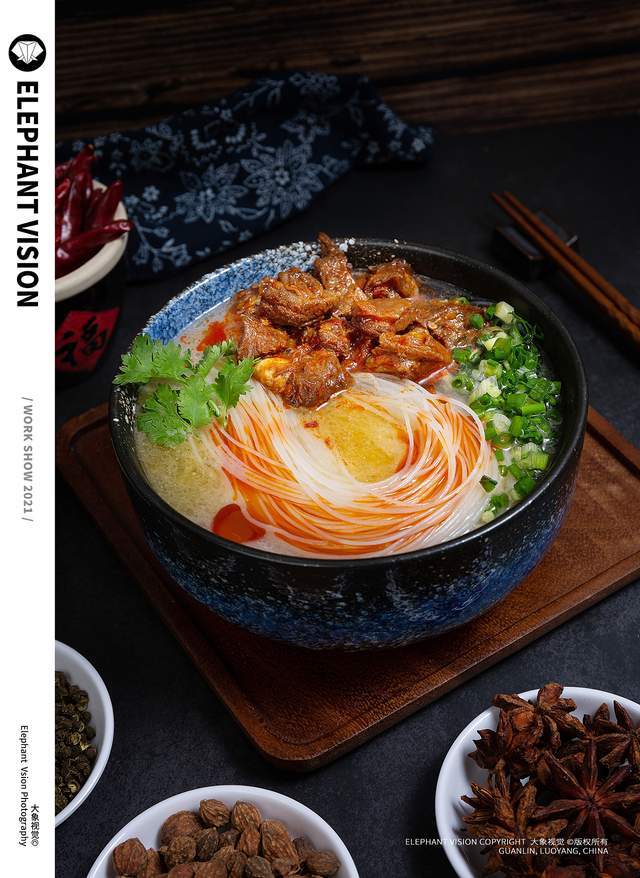 原创米线拍摄食品摄影拍出美食摄影的色与味