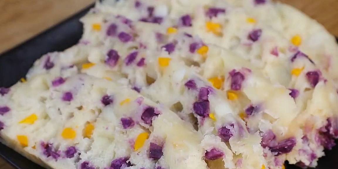 做法|早餐试试这样做,不用揉不用擀,筷子搅一搅,出锅香甜松软,真香