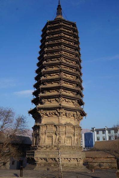 为什么昌黎源影塔塔身浮雕在中华古塔中独树一帜,堪称一绝?_天宫