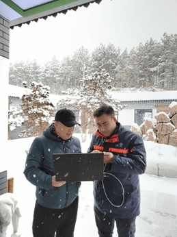 浴“雪”奋战！中国联通全力应战新一轮寒潮暴雪天气