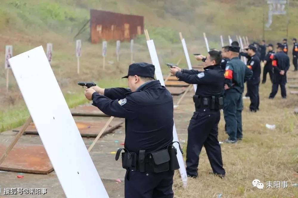 耒陽公安開展實彈射擊訓練提升民警實戰能力