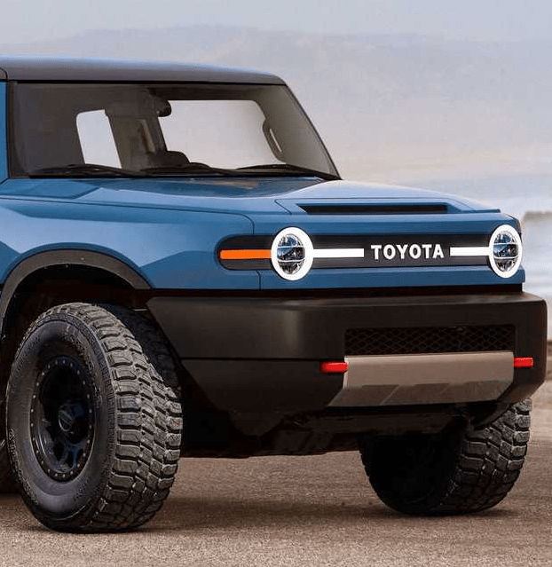丰田fj酷路泽假想图曝光