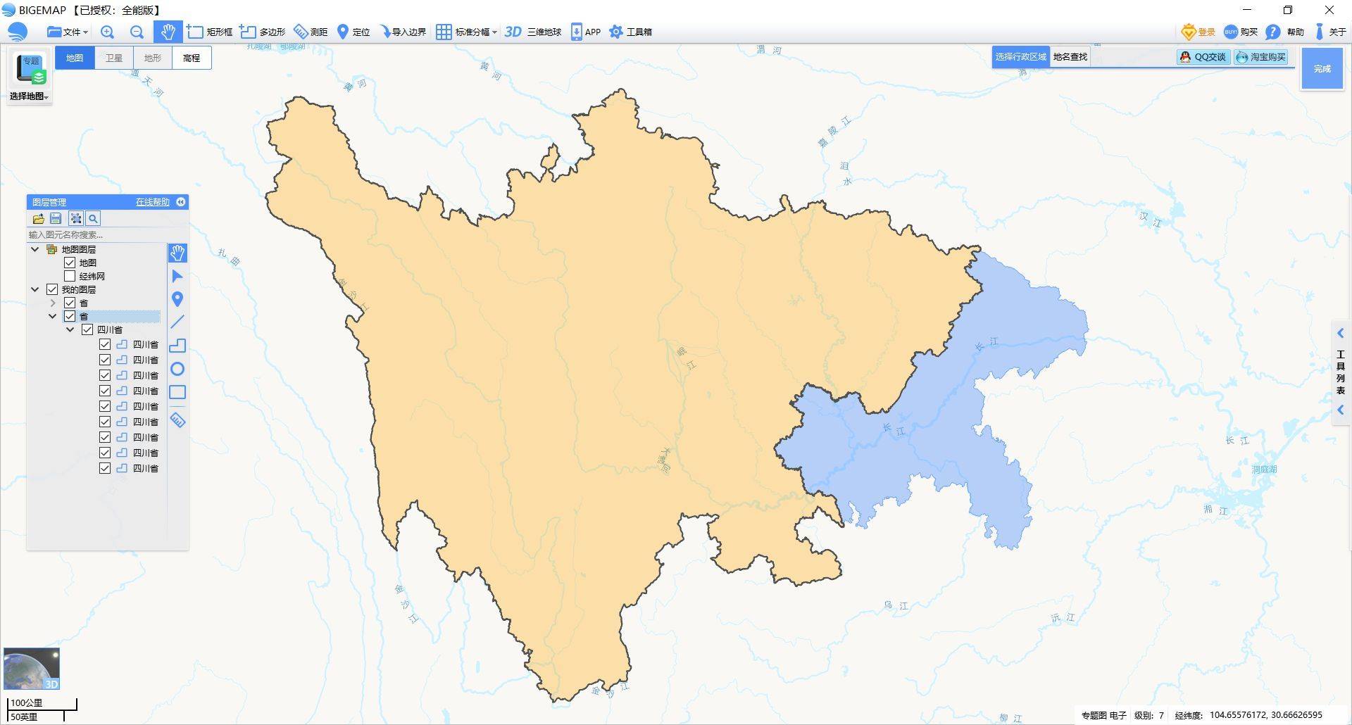现在流行这样的地图,非常高大上!