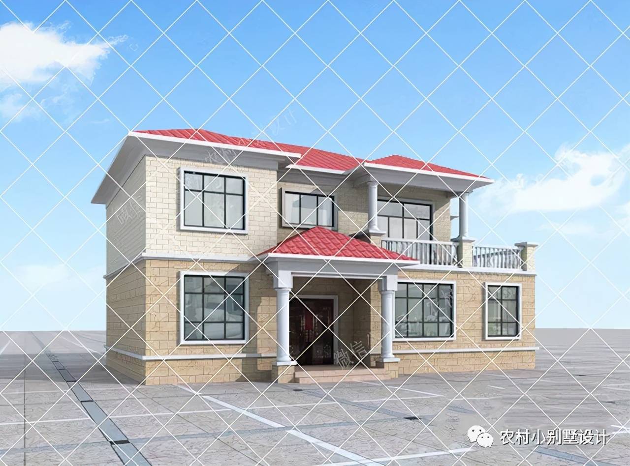 引领2022年建房新风潮这188套高颜值二层农村自建房别墅