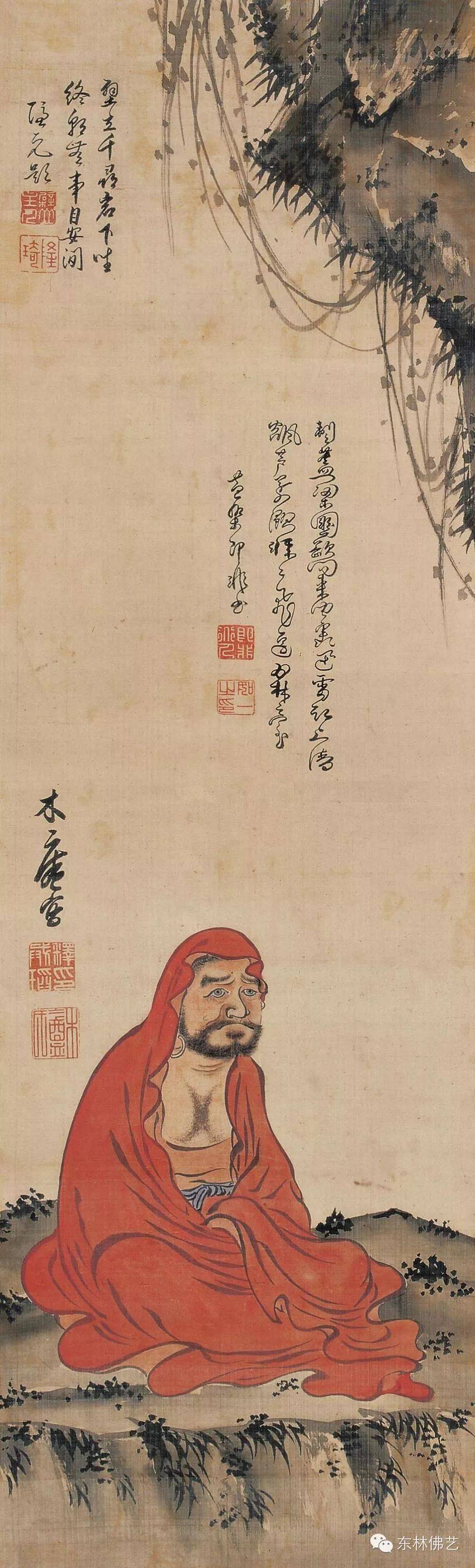 历代达摩祖师画像_佛教_佛法_中国