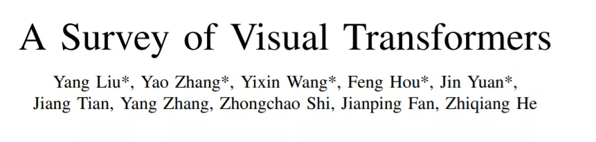 何恺明MAE大火后，想梳理下视觉Transformer？这篇梳理了100多个