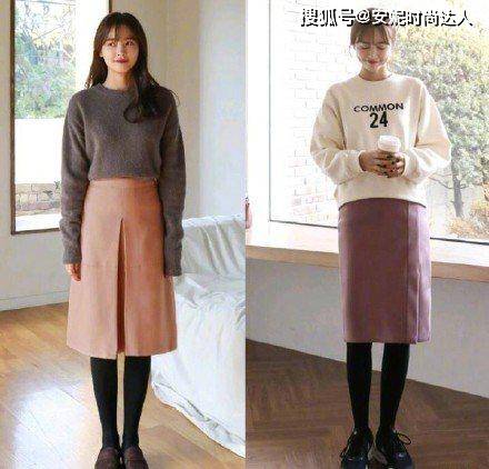 颜色 冬天也可以穿裙子，简约优雅的裙装搭配，又省钱又好看