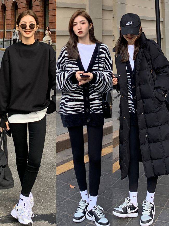 姐妹 衬衫与针织衫都是秋冬季节里比较时髦的单品