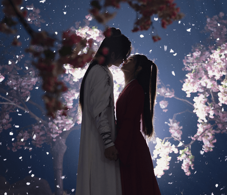 冯绍峰|曾给赵丽颖当配角的张慧雯，如今跟冯绍峰合作新剧，素颜海报好美