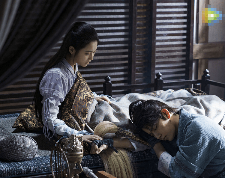 冯绍峰|曾给赵丽颖当配角的张慧雯，如今跟冯绍峰合作新剧，素颜海报好美