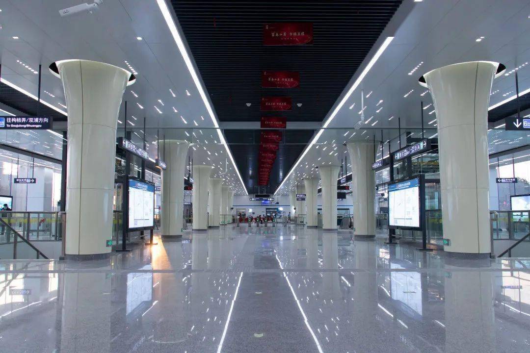 去杭州旅游更加方便了,这条地铁线将要建成,共有12座车站