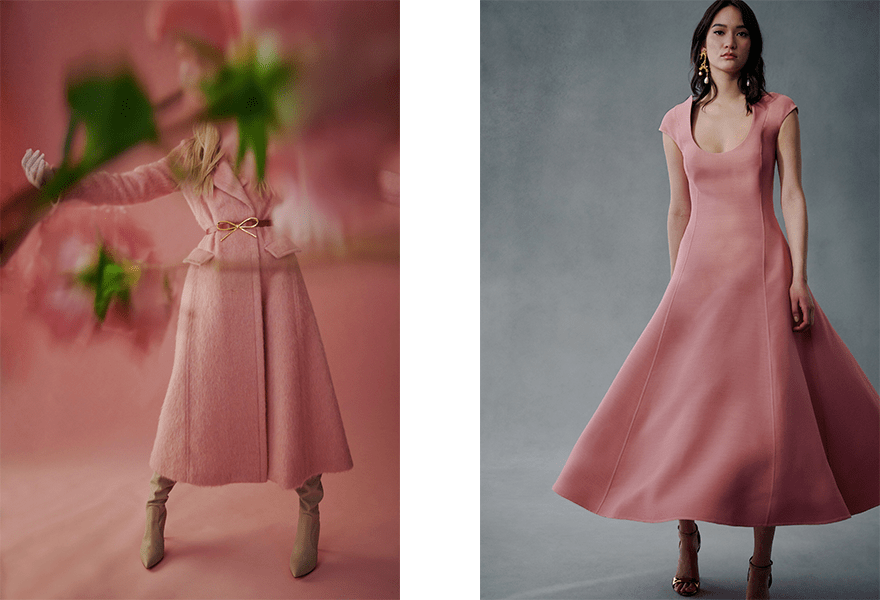 de Oscar de La Renta 2021秋冬，漫不经心的方式对抗复杂，派对上更多一些浪漫