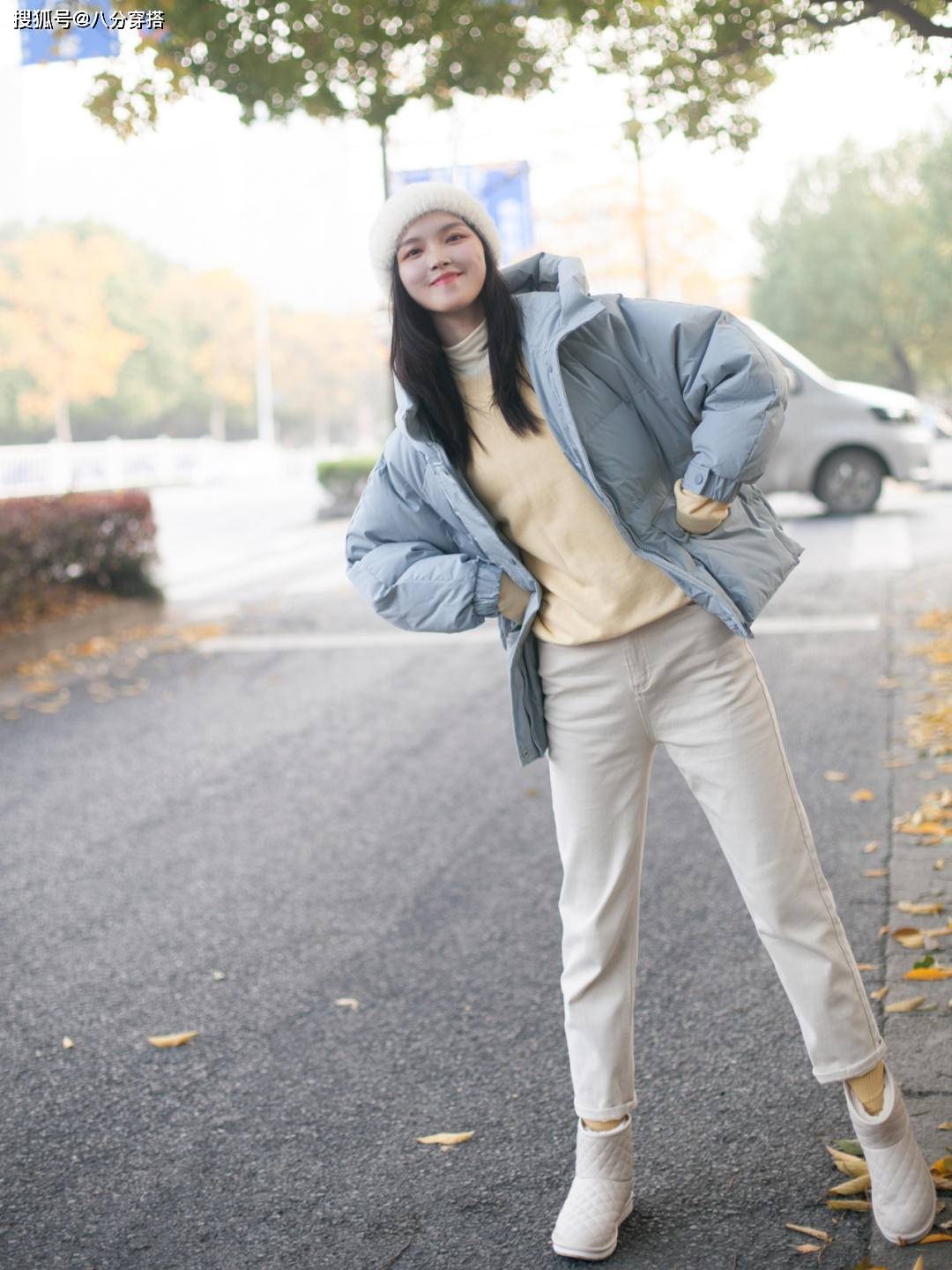 美眉 冬季不露脚踝也很洋气，试试这些“雪地靴”，保暖舒适又百搭