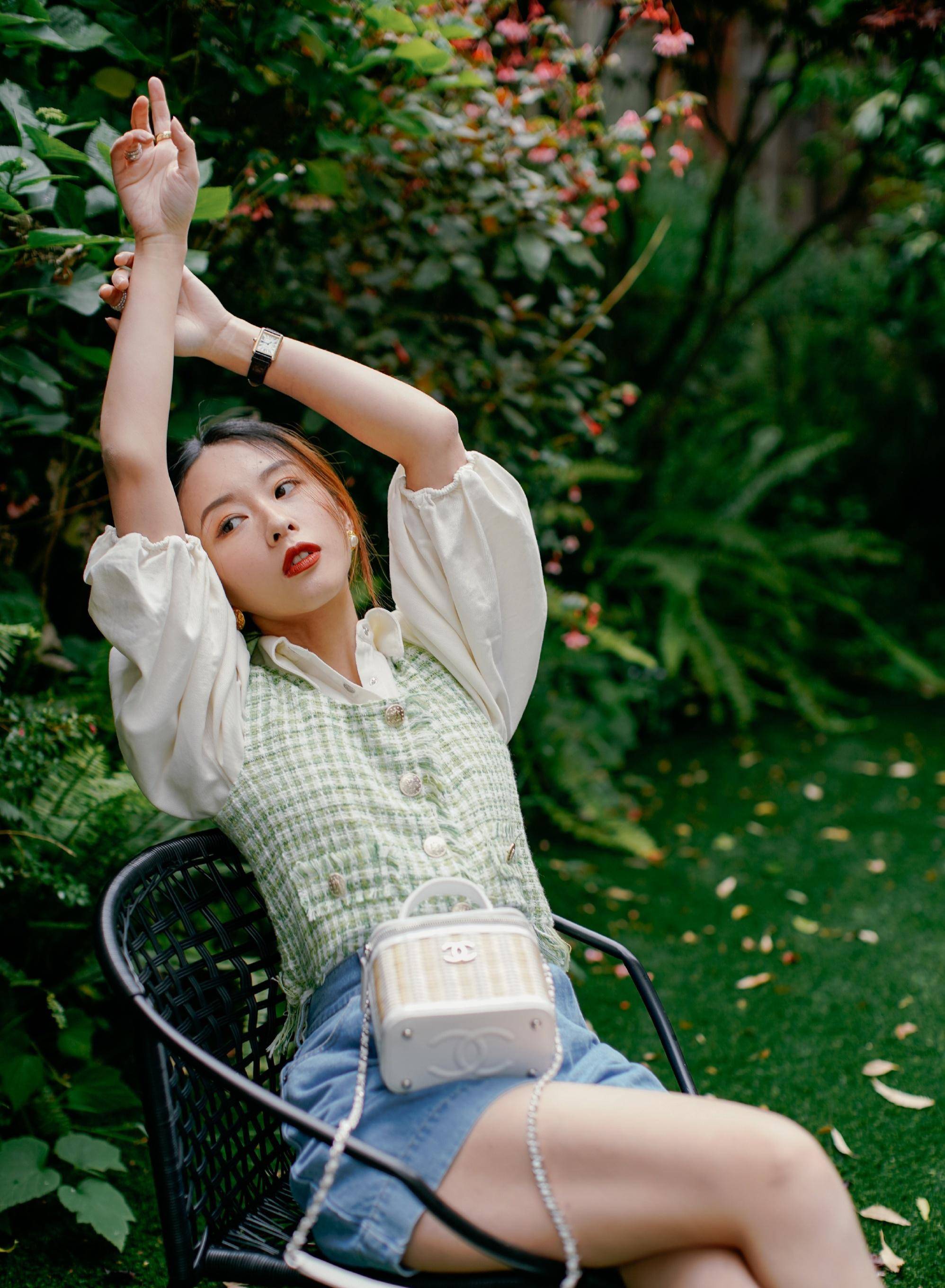 图案 夏日感十足的甜美风穿搭，穿上它们，轻松变身甜美少女