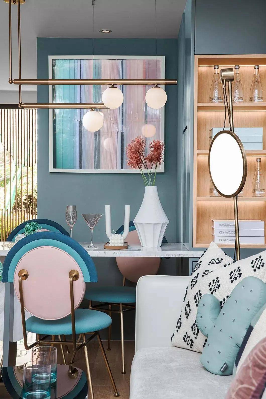 60㎡北欧小户型,马卡龙色系打造,出挑浪漫_生活空间_色彩_艺术