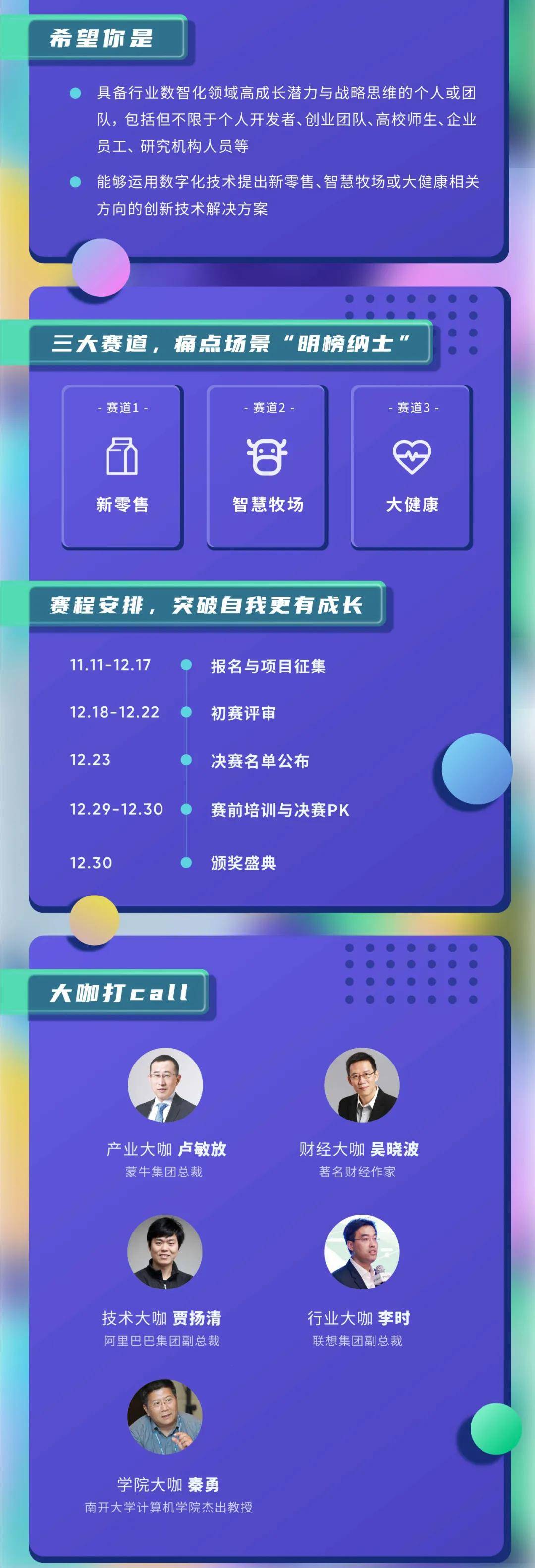 60万元现金奖池，零点有数助力蒙牛首届“牛客松”创新技术大赛正式打响！