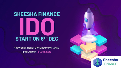 SheeshaFinance的IDO即将首次发行 币圈信息