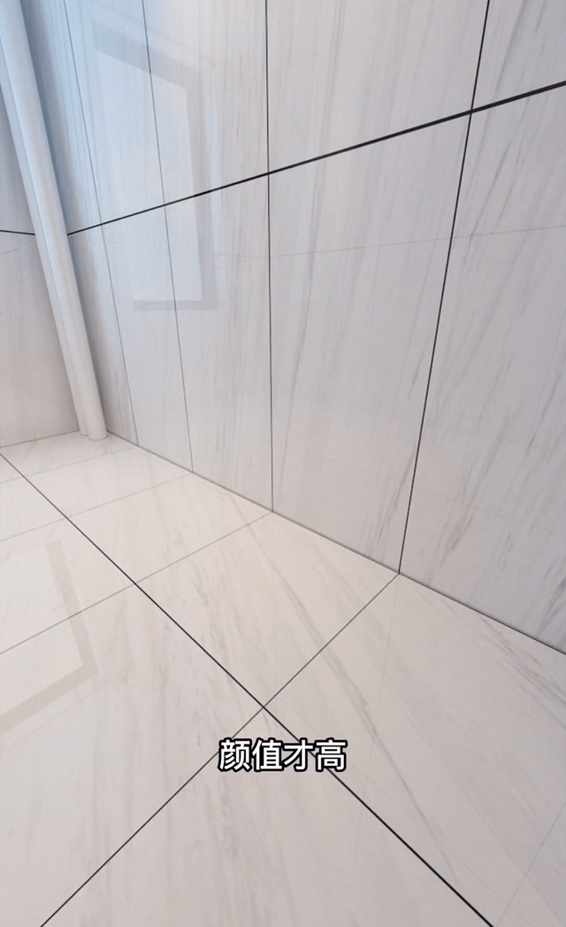 铺贴的时候一定要注意墙面和地面对缝,这样看上去就更加整体美观了.